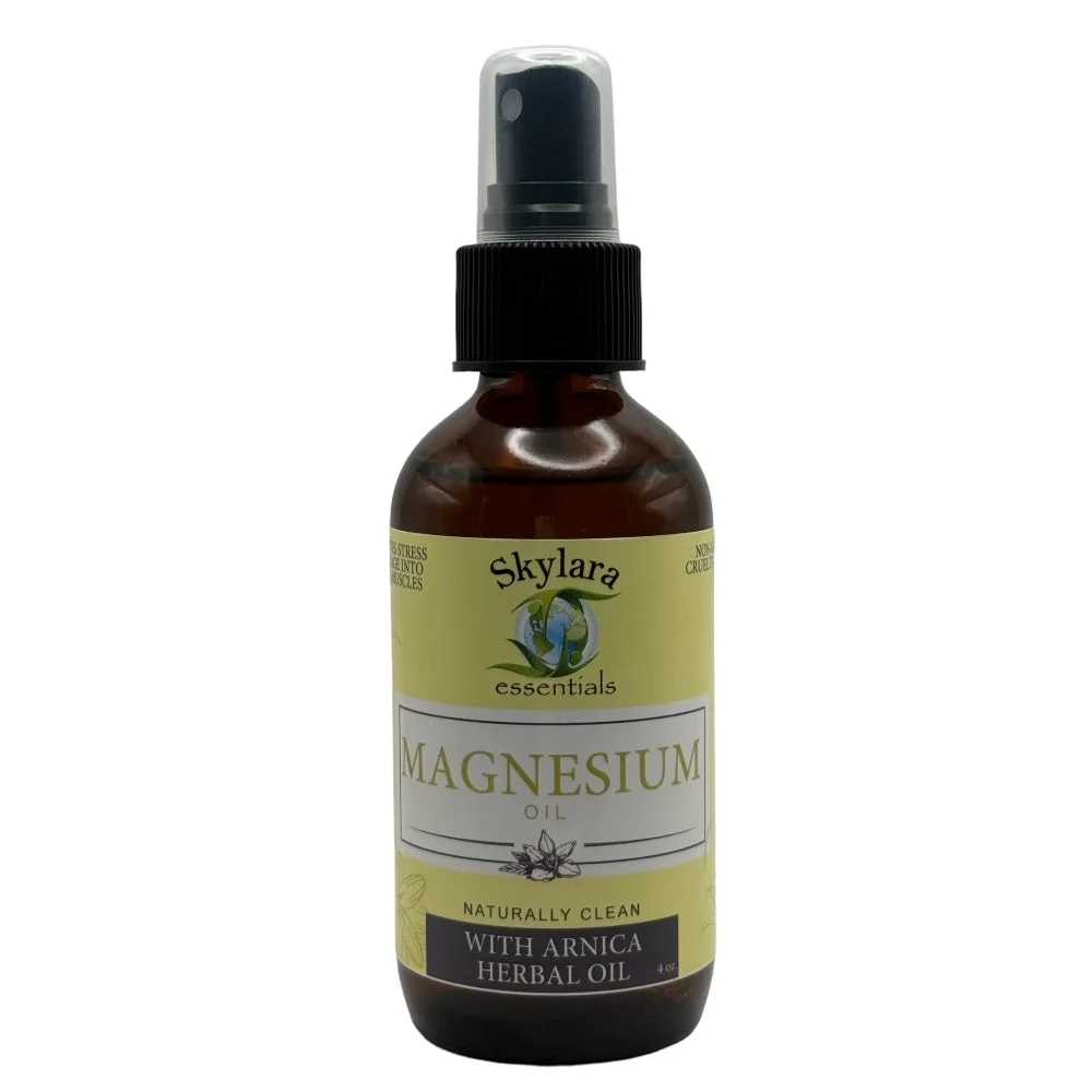 Spray On Magnesium Oil with Essential Oil 4oz