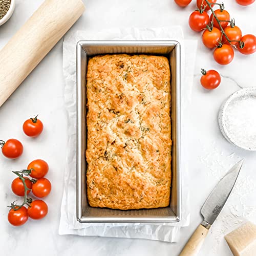 USA Pan Nonstick Standard Bread Loaf Pan, 1 Pound, Aluminized Steel