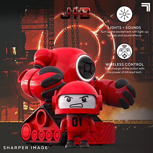 Sharper Image® Mecha Rivals Remote Control Battle Robots, Two-Player Wireless Fighting Set with Lights and Sounds