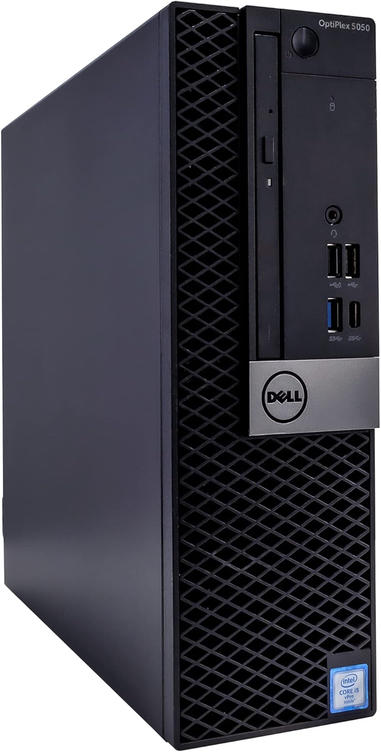 Dell Optiplex 6th Generation Desktop Computer | Quad Core Intel i5 (3.2) | 8GB DDR4 RAM | 500GB SSD Solid State | Windows 10 Professional | Home or Office PC (Renewed)