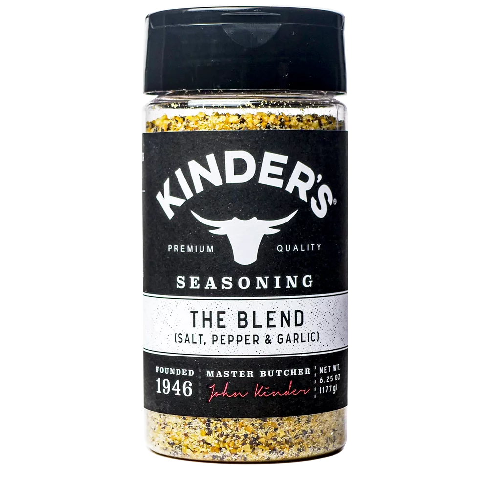 Kinder's The Blend Seasoning with Salt, Pepper and Garlic, 6.25oz Pack Of 6