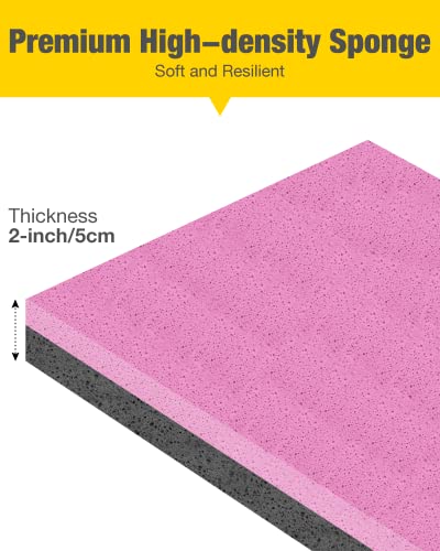 Portable Massage Table Massage Bed Professional SPA Reiki Eyelash Salon Bed, Wooden Frame Height Adjustment & Accessories, Black (3-Section)