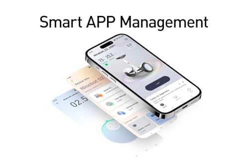 Segway Ninebot S2 Electric Self-balancing Scooter, 11.2mph Top Speed, 21.7 Miles Range w/Adjustable Height, Hoverboard UL-2271 2272 Certified