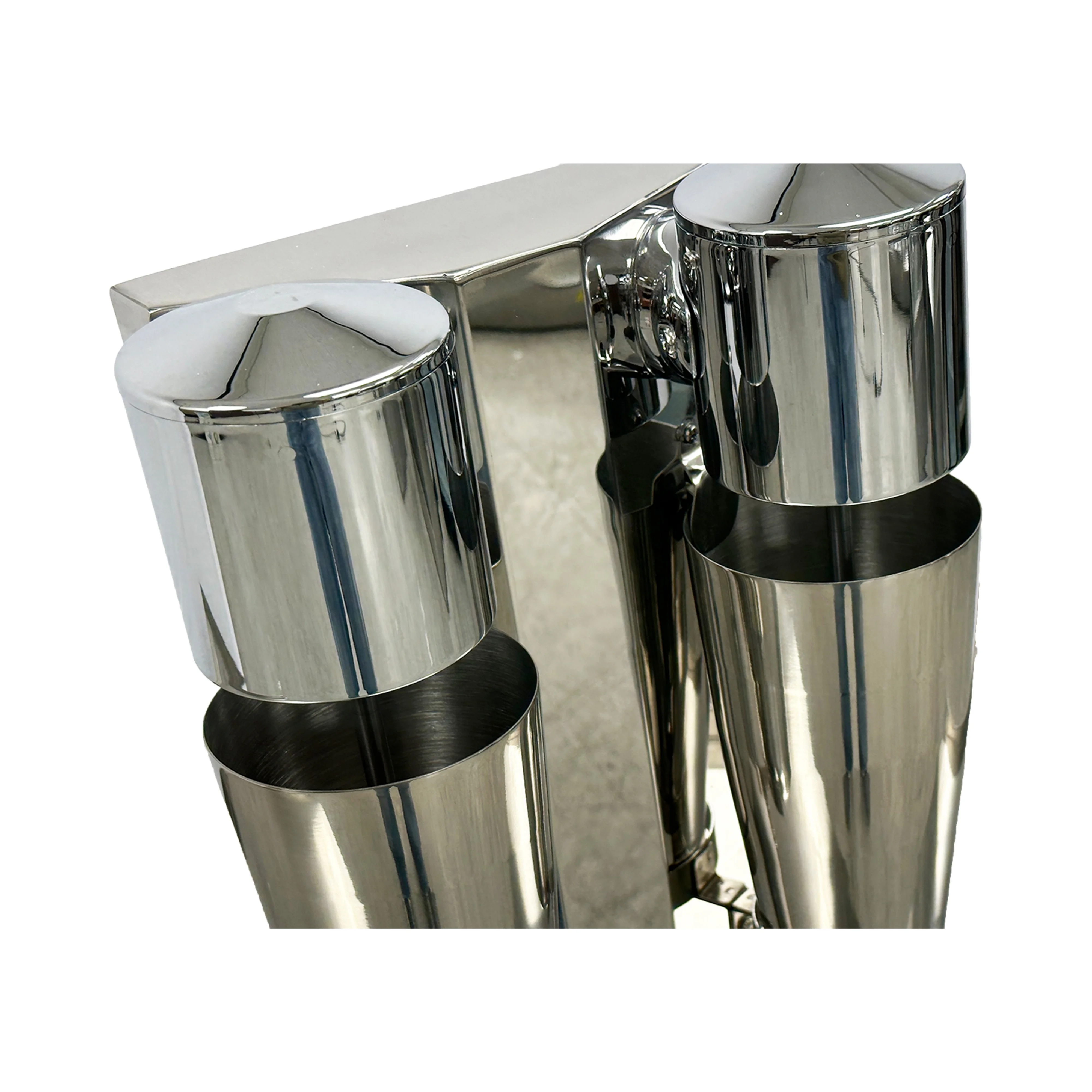 110V Commercial Stainless Steel Milk Shake Machine Double Head Drink Mixer