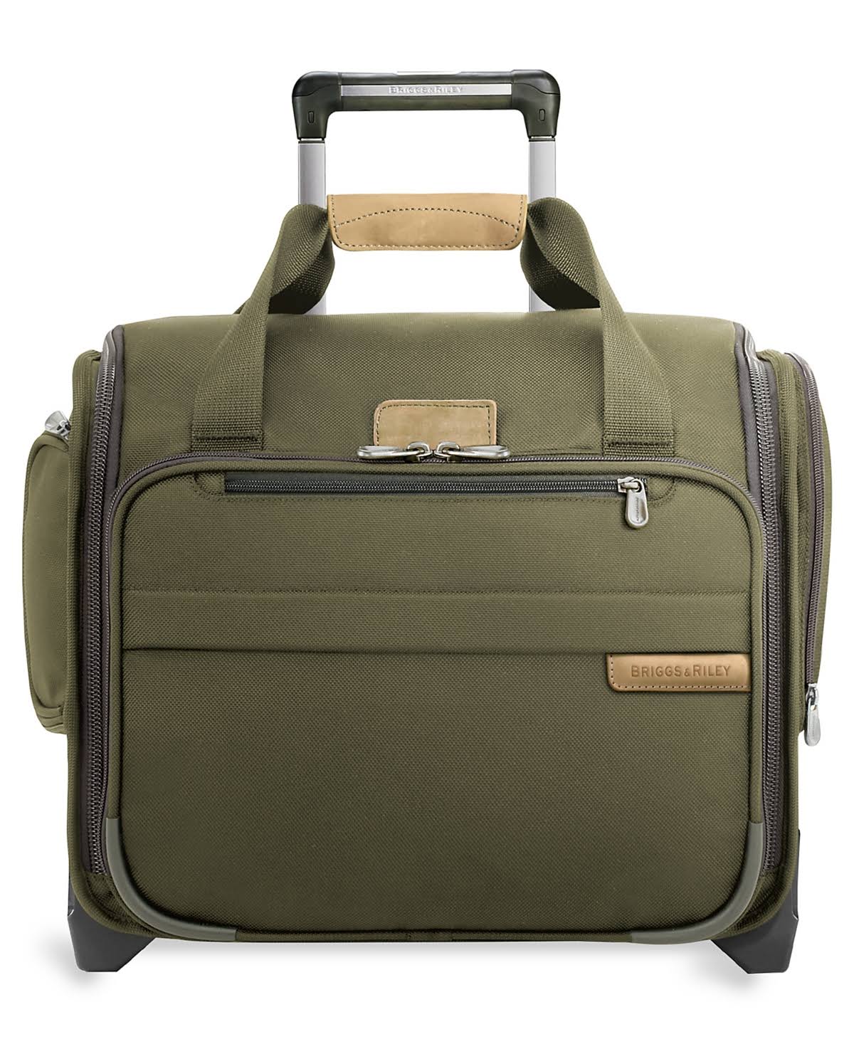 Briggs u0026 Riley Baseline Rolling Cabin Bag - 15.5x22 - Olive