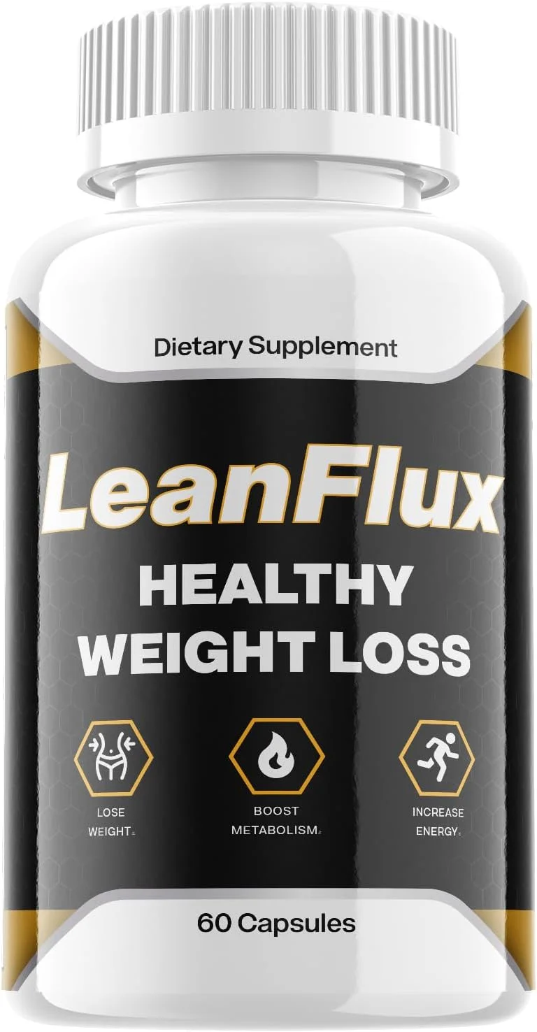(1 Pack) LeanFlux - Keto Weight Loss Formula - Energy & Focus Boosting Dietary Supplements for Weight Management & Metabolism - Advanced Fat Burn Raspberry Ketones Pills - 60 Capsules