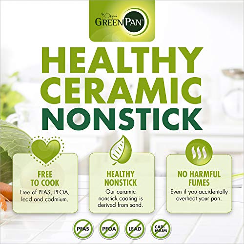 GreenPan Padova Hard Anodized Healthy Ceramic Nonstick, 8