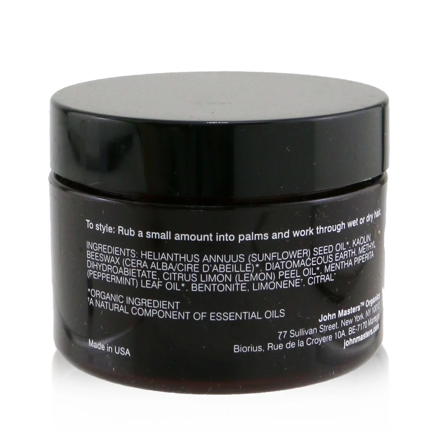 John Masters Organics Sculpting Clay (Medium Hold/ Semi-Matte Finish)  57g/2oz