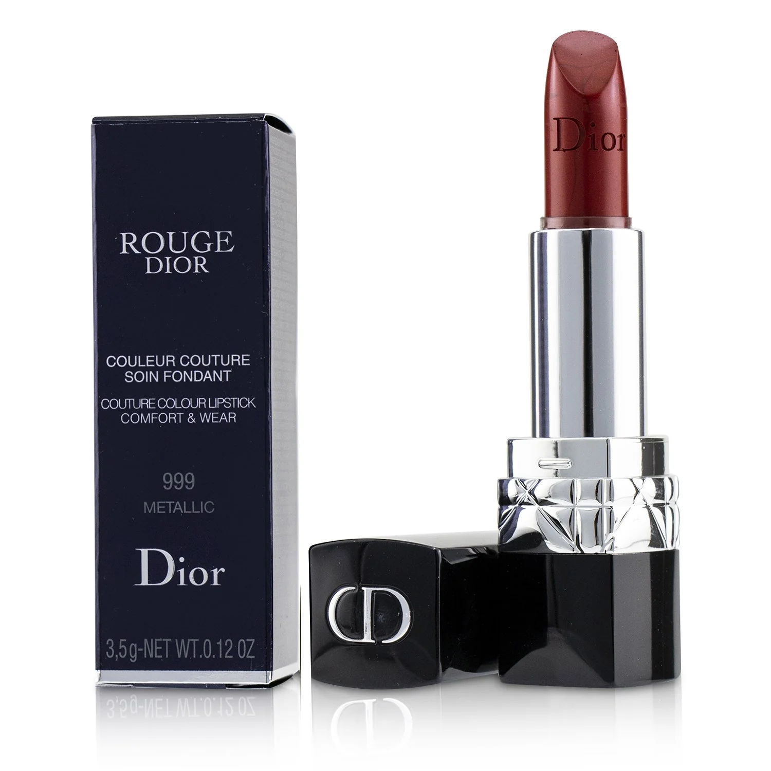 Christian Dior Rouge Dior Couture Colour Comfort & Wear Lipstick - # 999 Metallic  3.5g/0.12oz