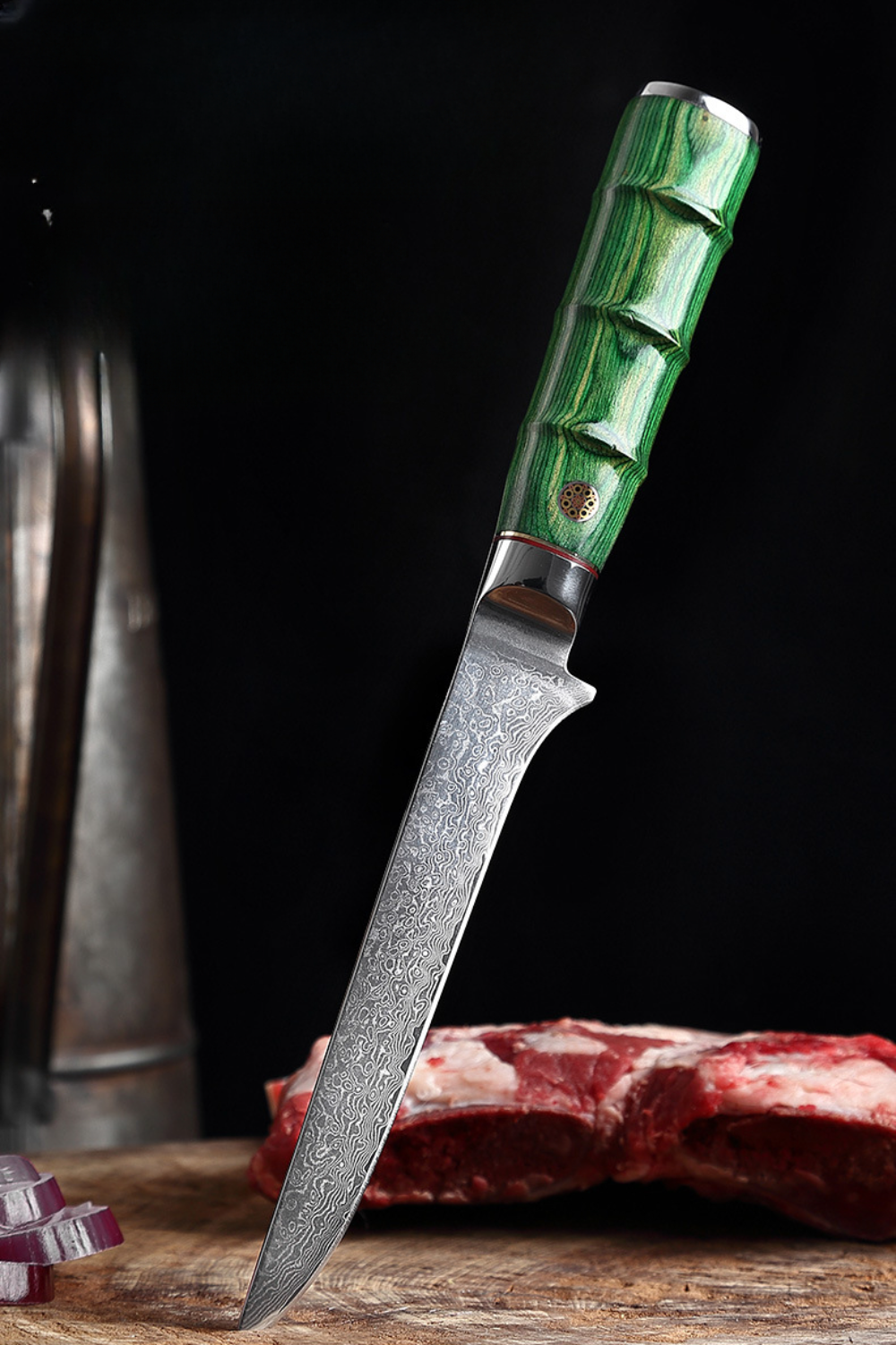 Damascus Steel Boning and Fillet Knife - 5.5-inch