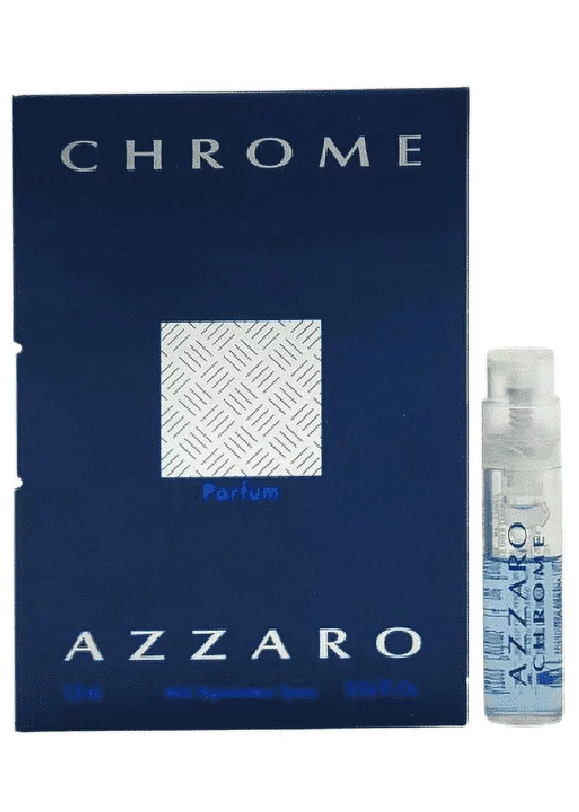 Chrome by Azzaro for Men 0.04 oz Parfum Vial Spray - Pack of 12
