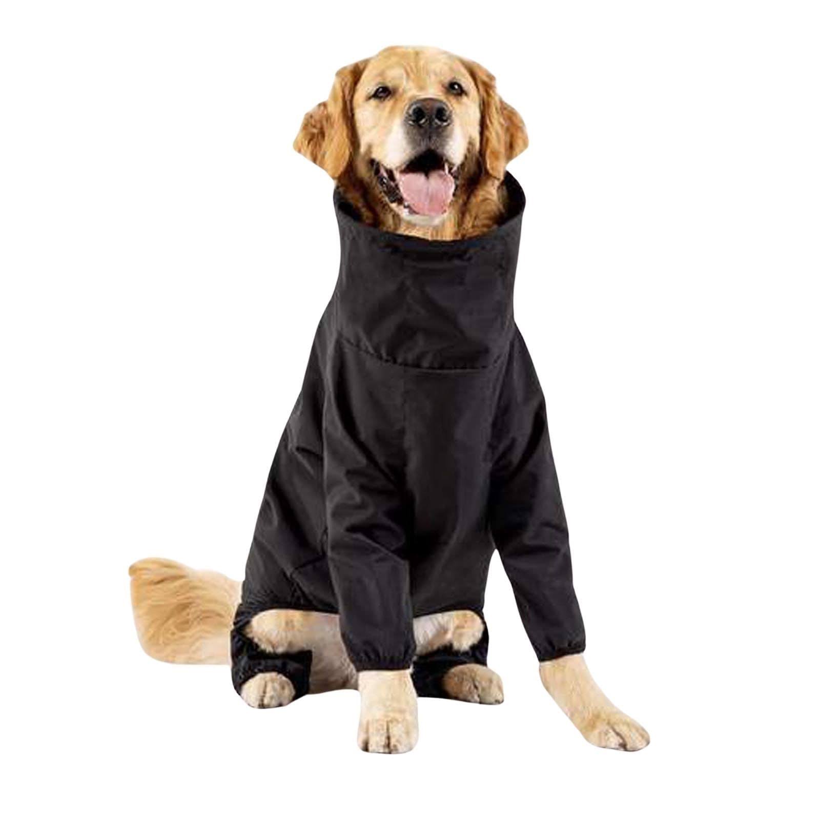 Canada Pooch The Slush Dog Suit, 10, Black