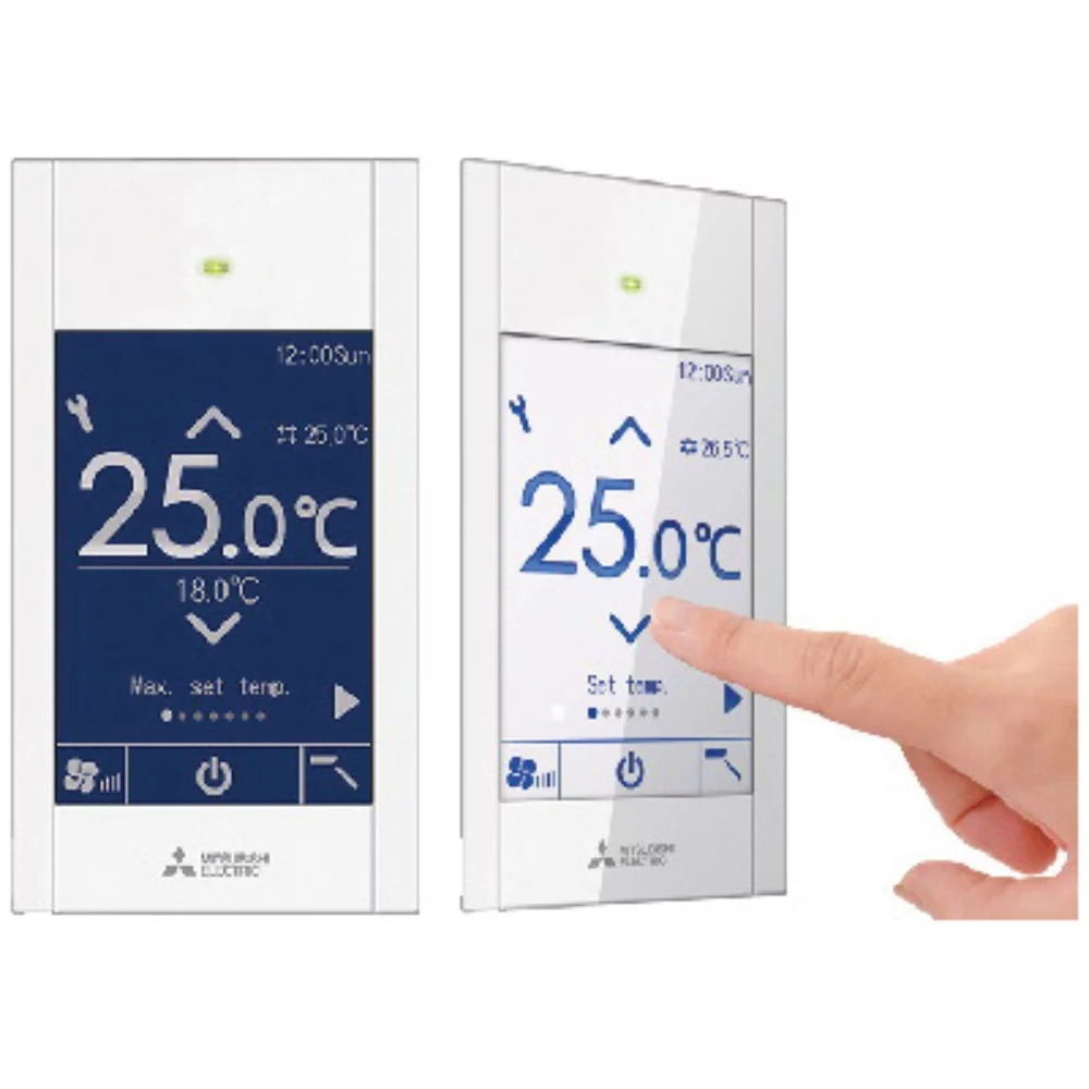 Mitsubishi PAR-CT01MAU-SB, Touch MA Remote Controller