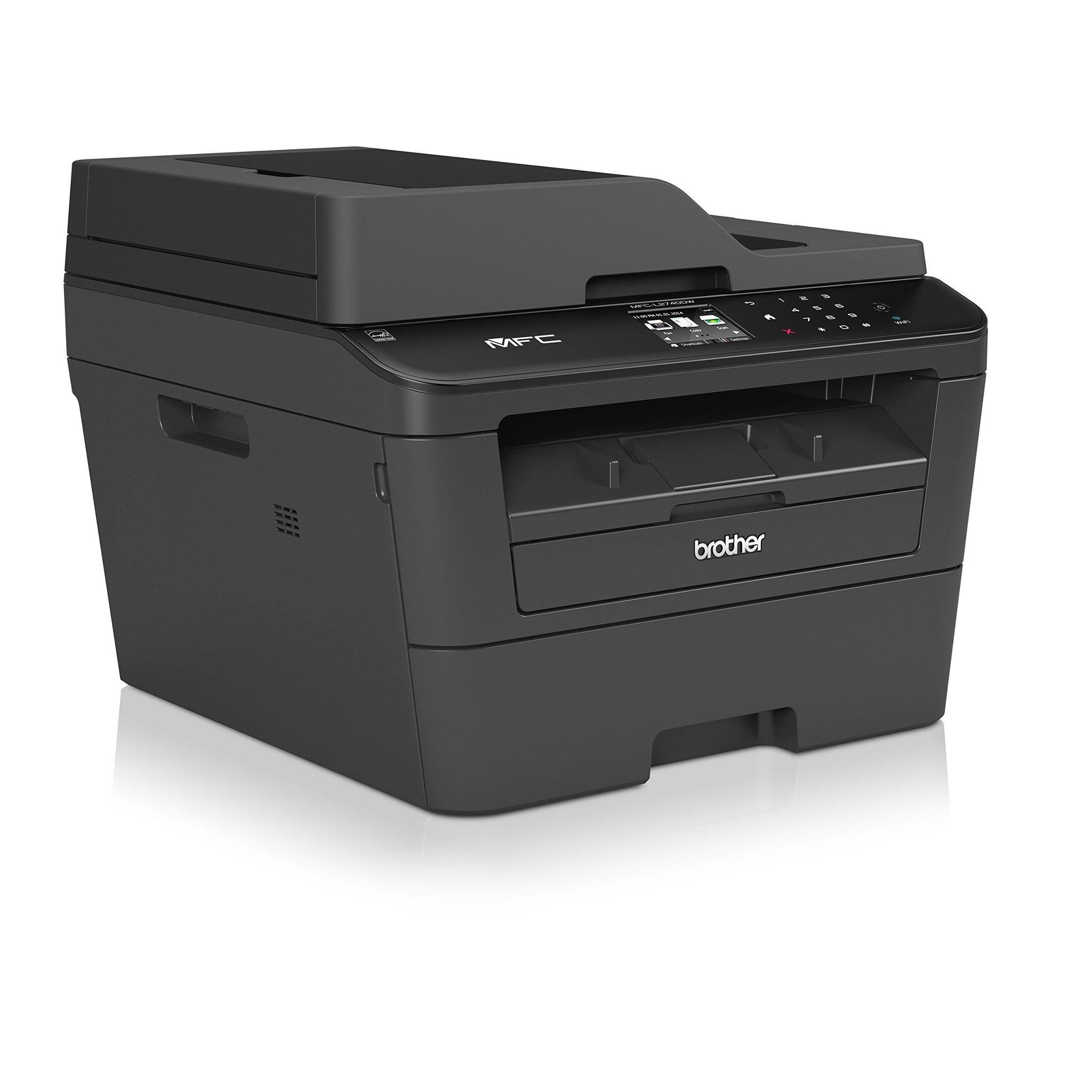Brother MFCL2740DW Wireless Monochrome Printer with Scanner Copier