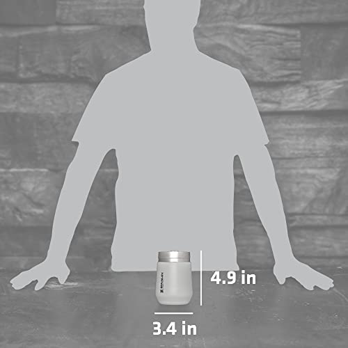 Stanley GO Everyday Wine Tumbler 10 oz | Press Fit Drink Through Lid | Beverage, Coffee, and Cocktail Cup | Insulated Stainless Steel Wine Glass | BPA-Free | Ash