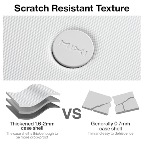 mixi Upgrade Carry on Luggage 14 Inch Underseat Personal Item Suitcases with Spinner Wheels, Hardside Rolling Suitcase PC with TSA Lock Lightweight Travel Case, Fine Grid Black