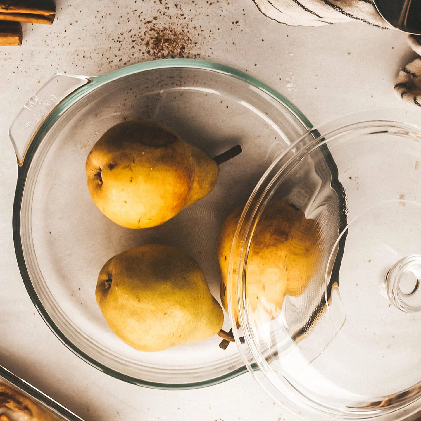 Libbey Baker's Basics 3-Piece Glass Casserole Baking Dish Set with Glass Covers