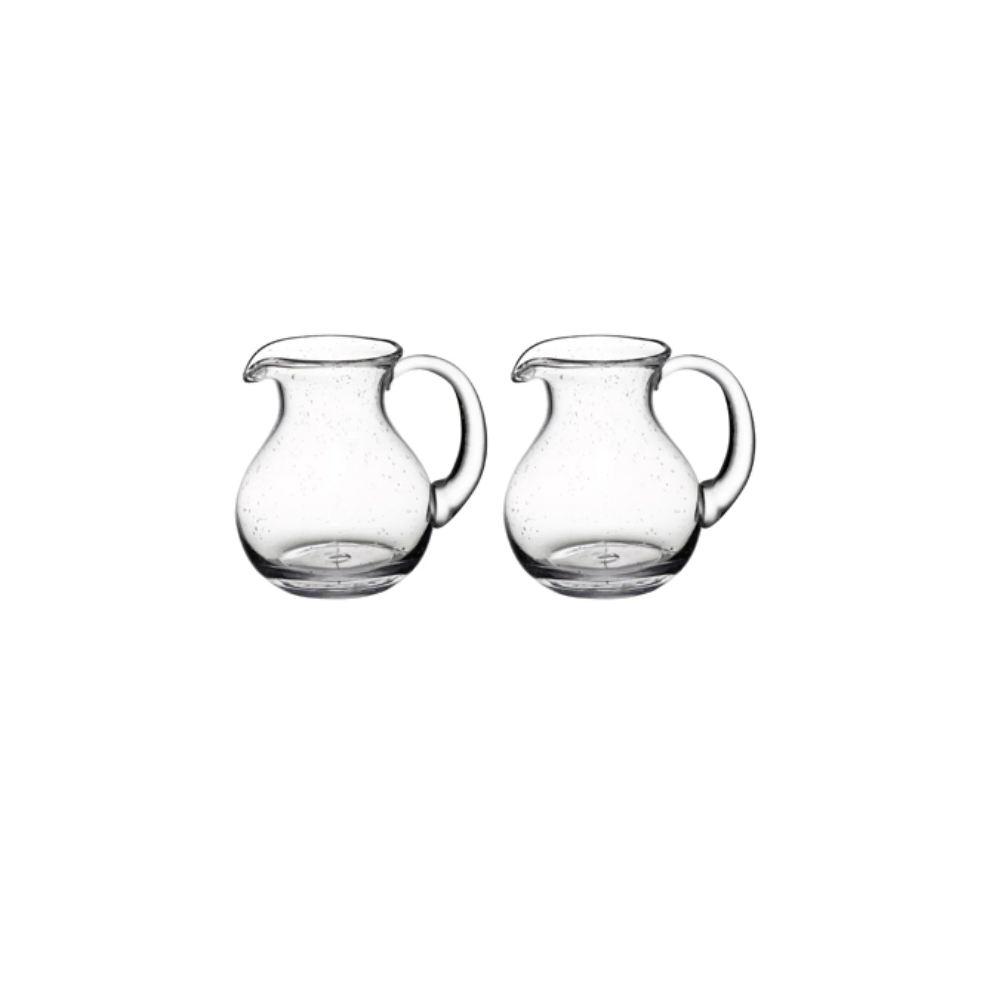 CC Home Furnishings Small Glass Pitcher - 7