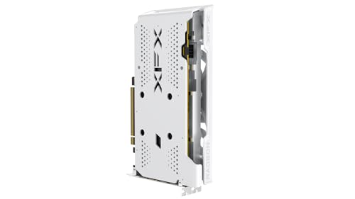 XFX Swift AMD Radeon RX 9060 XT OC White Gaming Edition with 8GB GDDR6 HDMI 2xDP, AMD RDNA 4 RX 9060XT RX-96TSW8GWQ
