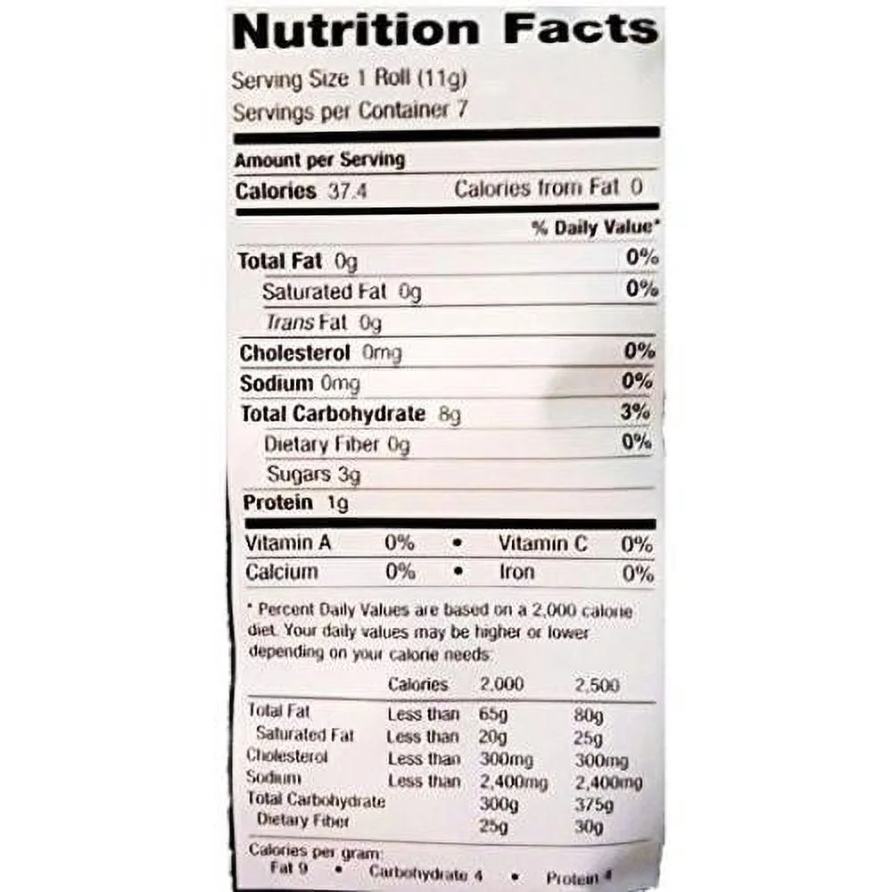 crunchy wheat roll snack, 2.7oz per pack, 12 packs