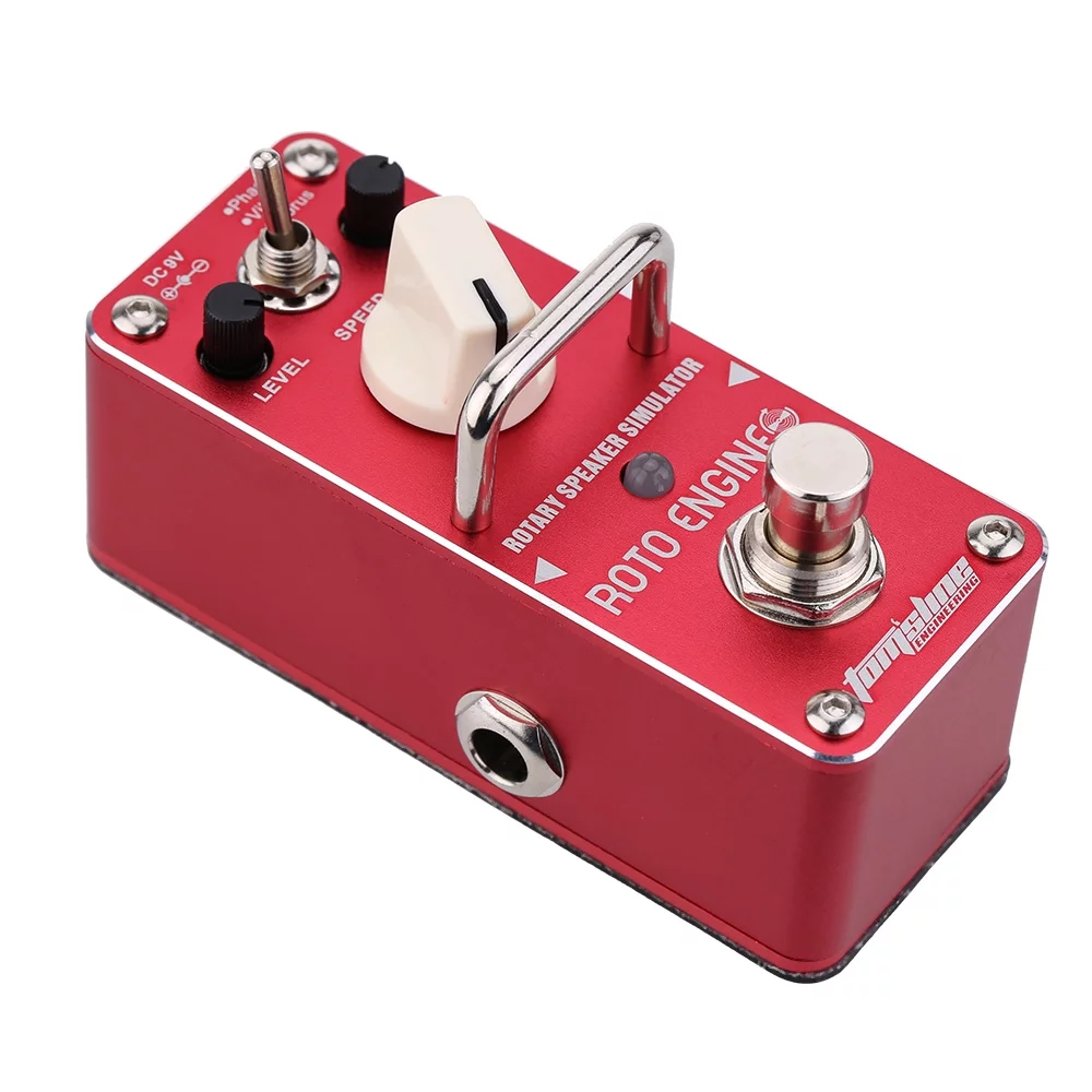 ARE-3 Mini Single Electric Guitar Effect Pedal - Engine Rotary Speaker Simulator with True Bypass