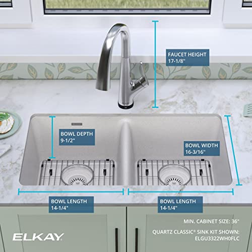 Elkay ELGU3322 Quartz Classic 33