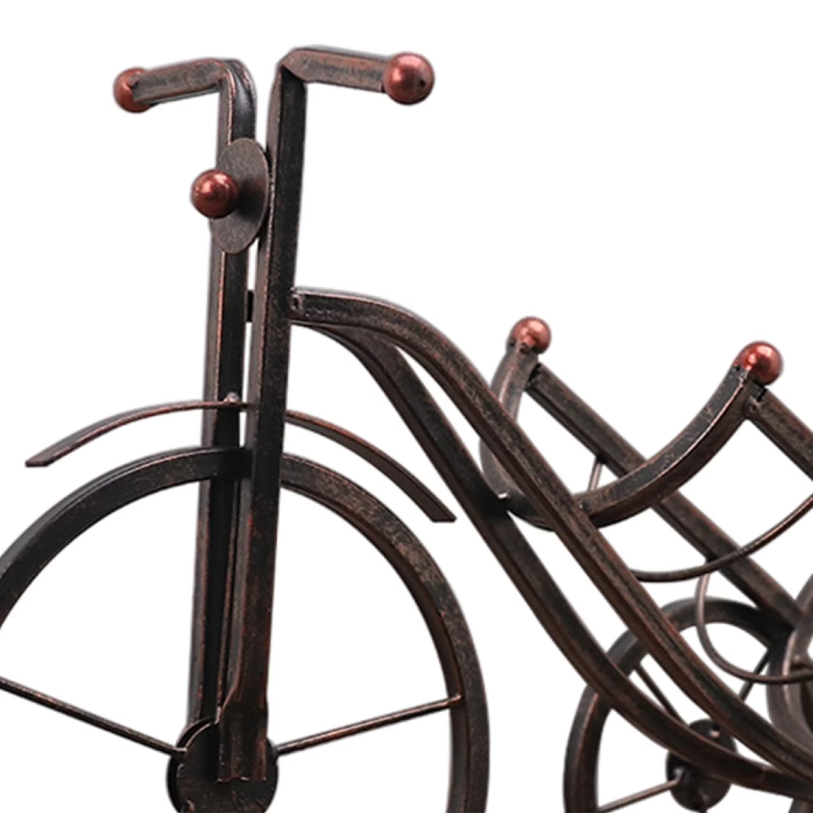 Retro Bike Shape Rack, Creative Countertop Display Holder, Champagne Holder Stand, Single Bottle Shelf Bike Shaped