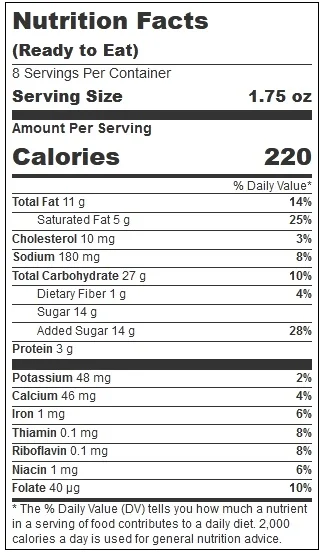 37 Th Street Bakery Cheese Danish, 14 Ounce -- 12 per case