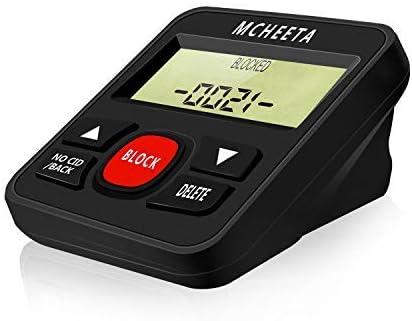 Call Blocker for Landline Phones, Nuisance Phone Blocker with Big Block Button. Robo Call Blocking Device, Block All Sales Calls, Scam Calls and Unwanted Calls.