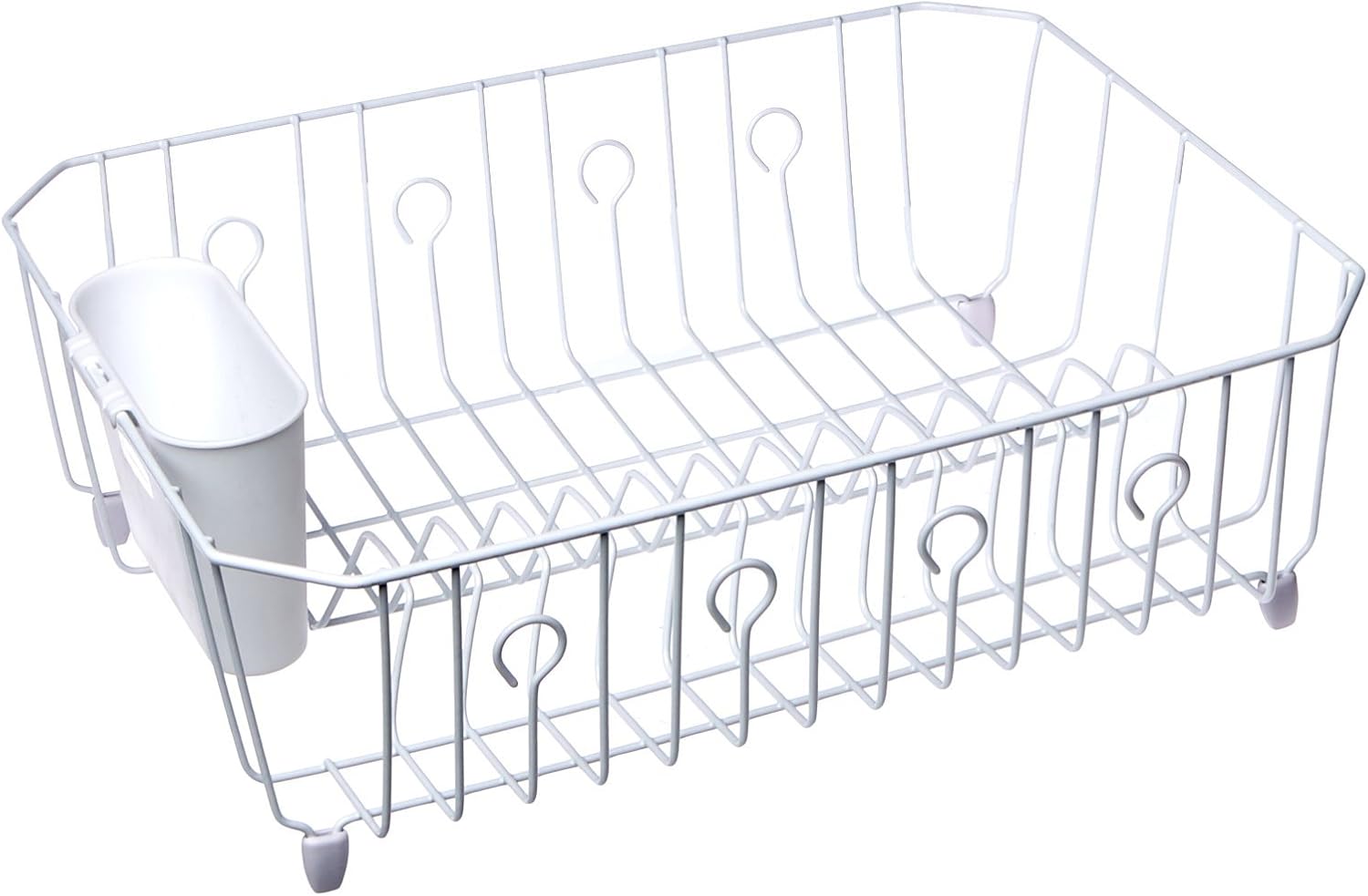 Rubbermaid White Dr FBA_6032-AR-WHT 6032ARWHT Large Dish Drainer, No Size