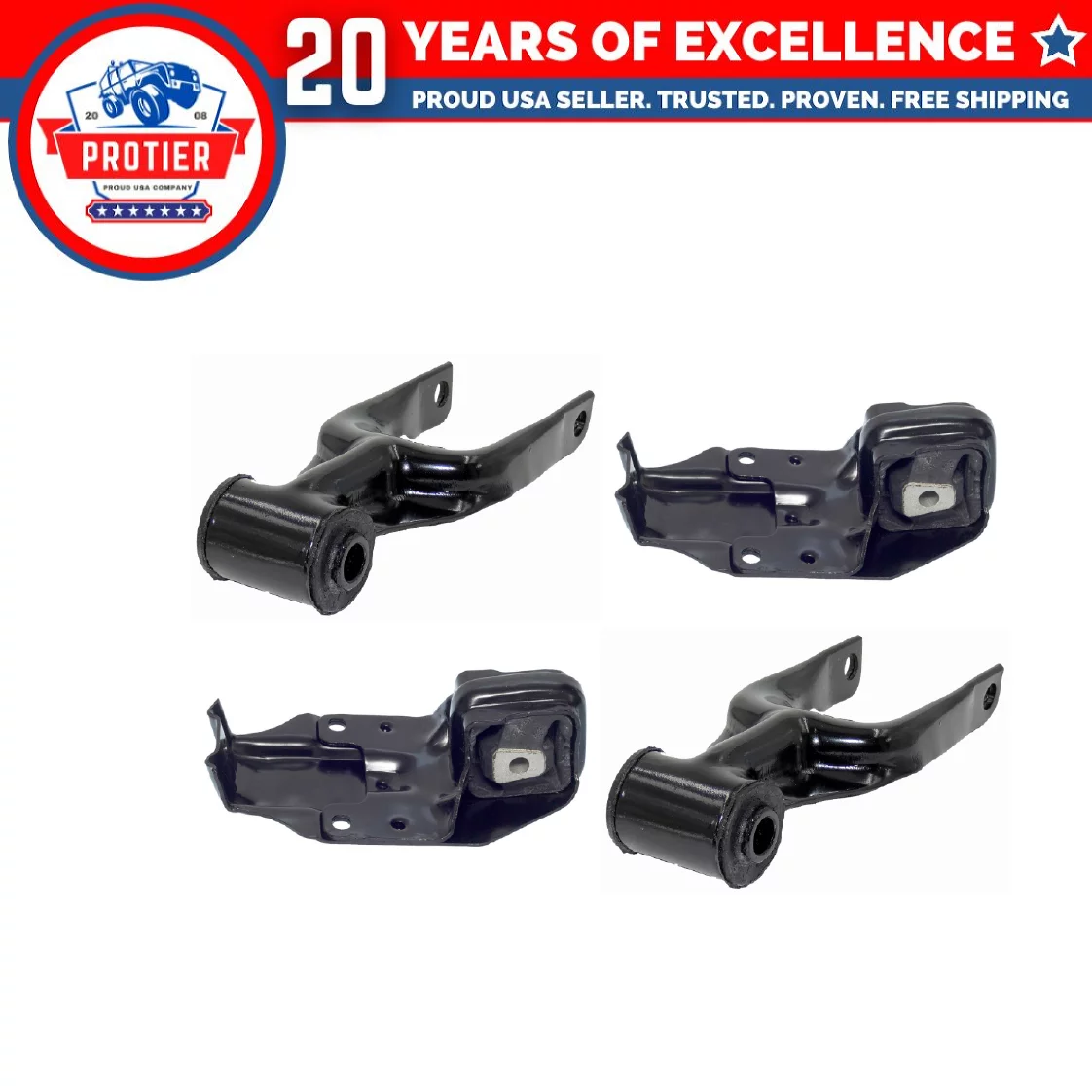 Engine Motor Mount 4PCS Set for 97-05 Buick Century 3.1L/ 94-96 Buick Regal 3.1L Replaces A2866 A2866 A2901; A5028 A2901; A5028