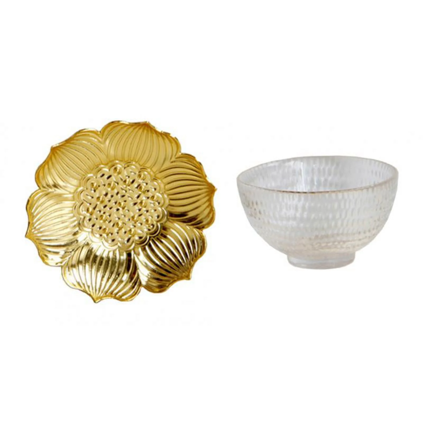 Glass Tea Cup Alloy Saucer Set Home Drinkware Craft described, Small Cup with Saucer Small Cup with en Saucer