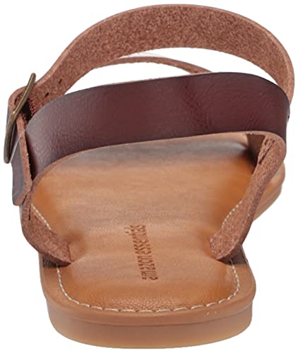 Amazon Essentials Women's Two Strap Buckle Sandal