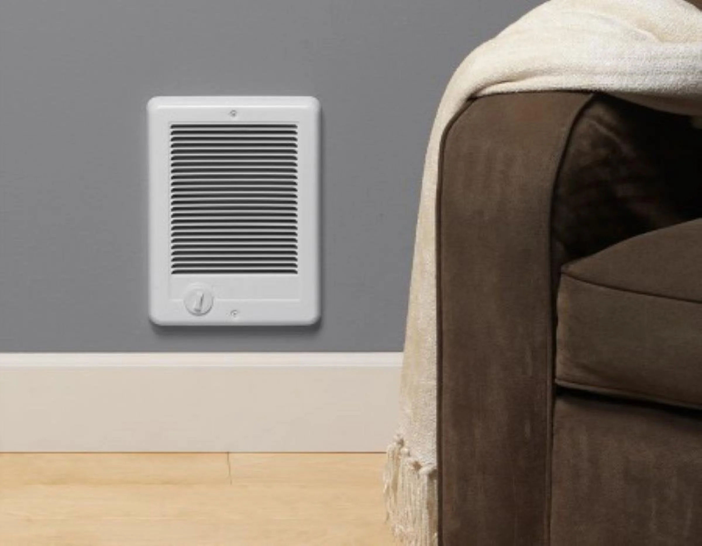 Cadet CSC101TW Wall Heater, 120V 1000W Com-Pak Plus - White