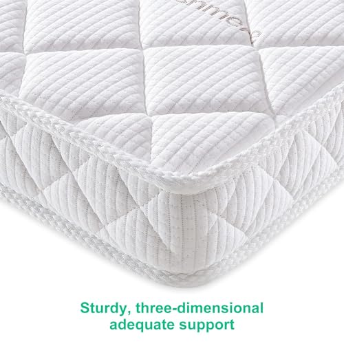 Premium Crib & Toddler Mattress,100% Knitted Fabric, Premium Fleece Surface-Hypoallergenic, 5