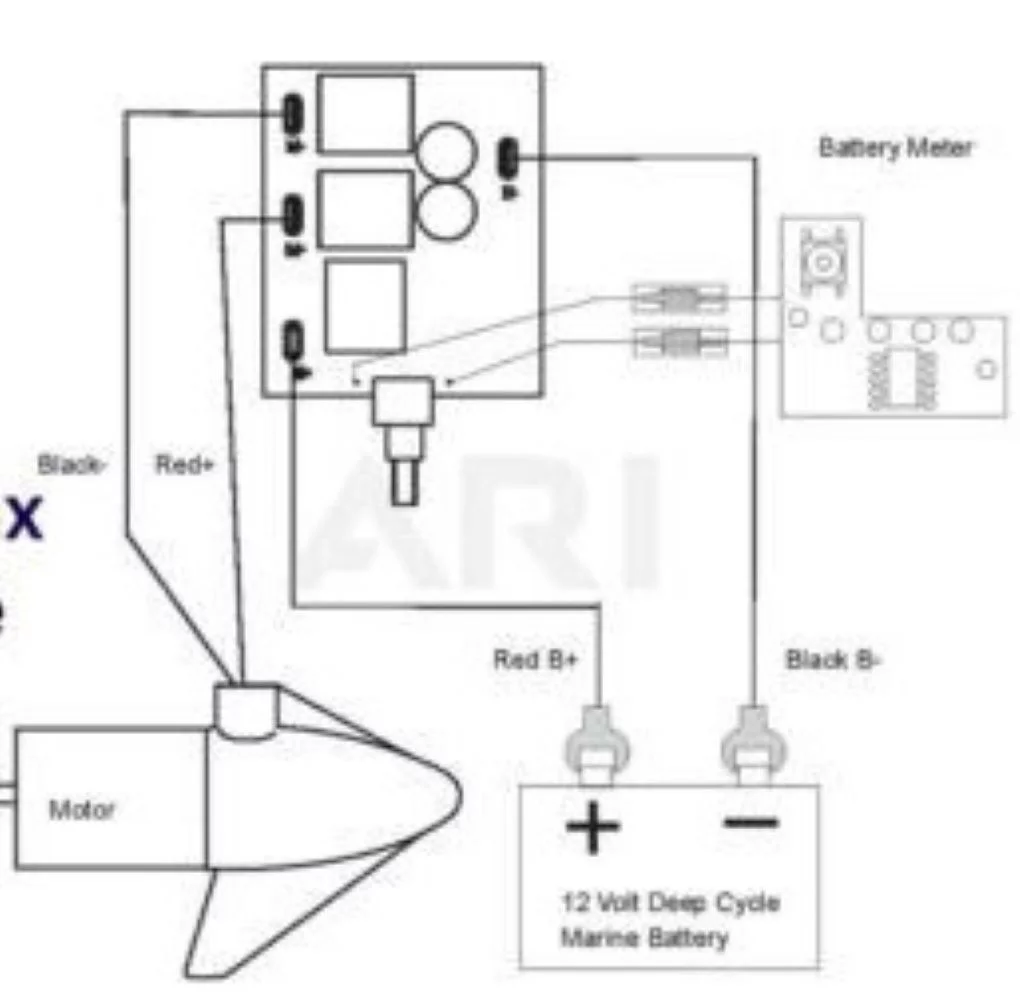 Minn Kota Endura Max Main Control Board with cover PN# 2994040M
