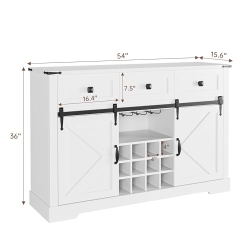 IDEALHOUSE Buffet Cabinet with Storage, 54