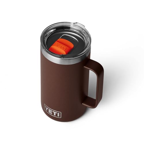 YETI Rambler 24 oz Mug, Vacuum Insulated, Stainless Steel with MagSlider Lid