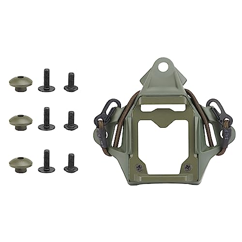 Tactical Helmet NVG Mount Shroud Steel Sports Camera Bracket Base for ACH MICH OPS-Core Fast Helmet