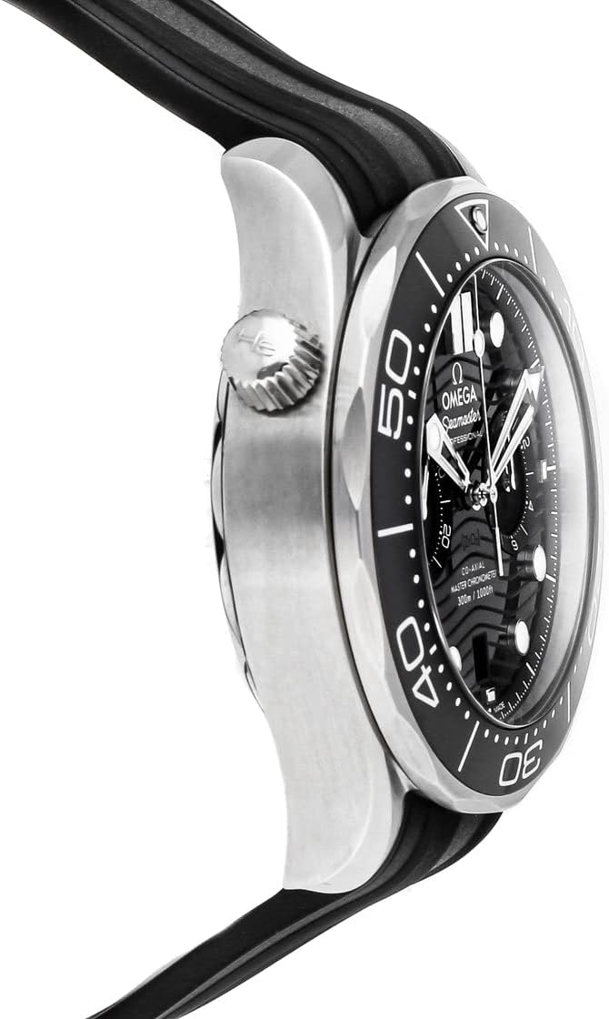 Omega Seamaster 300 Master Co-Axial Chronograph Automatic Chronometer Black Dial Watch 210.32.44.51.01.001
