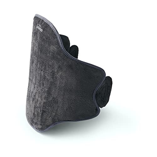 Sunbeam Heating Pad Wrap for Back Pain Relief with Auto Shut Off and Moist Heating Option, 23 x 15