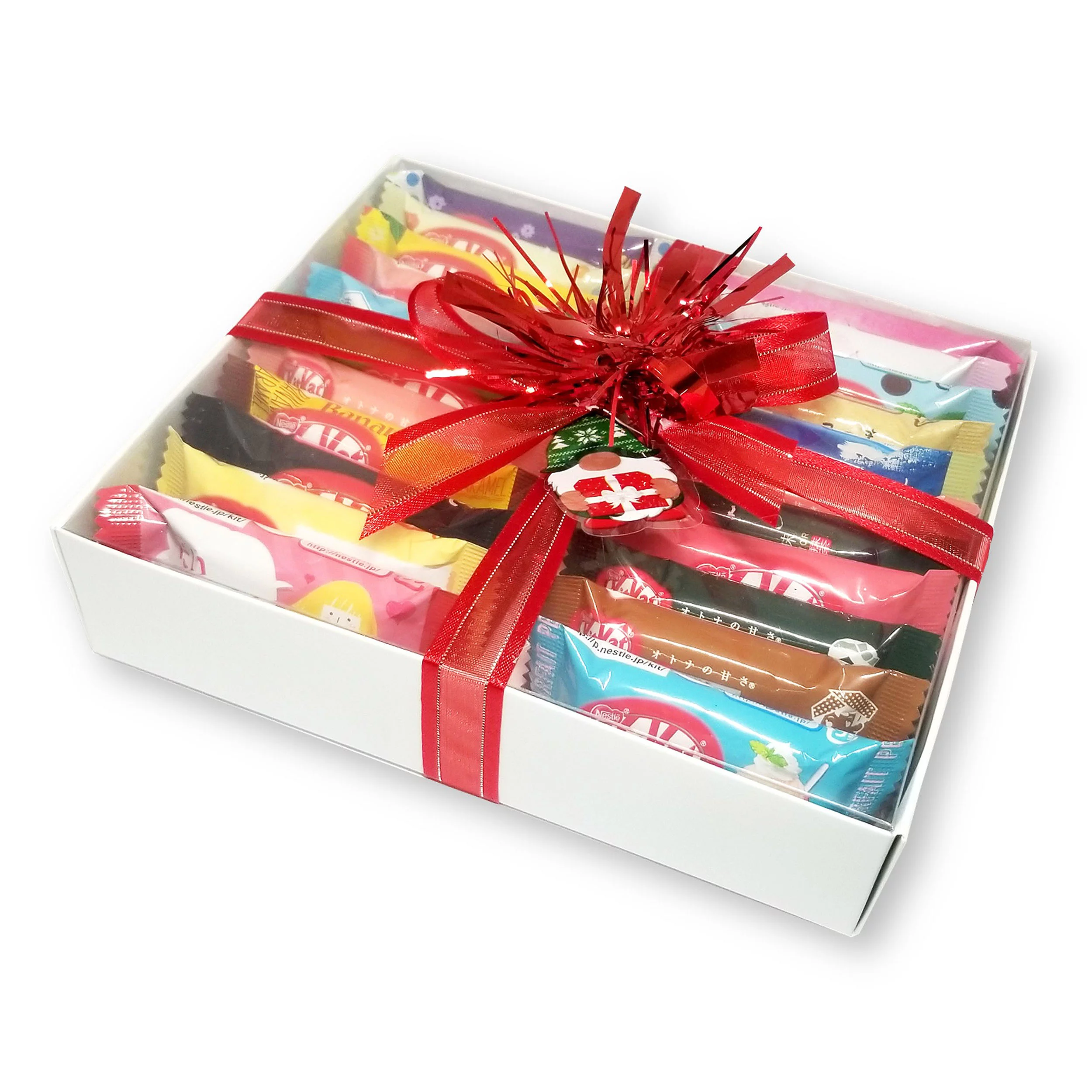 Japanese Kit Kat Mini Bars 21 Variety Assortment Limited Edition with 1 Bonus Mini Bar Gift Boxed (22 Bars)