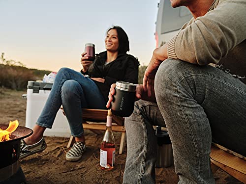 Stanley GO Everyday Wine Tumbler 10 oz | Press Fit Drink Through Lid | Beverage, Coffee, and Cocktail Cup | Insulated Stainless Steel Wine Glass | BPA-Free | Ash