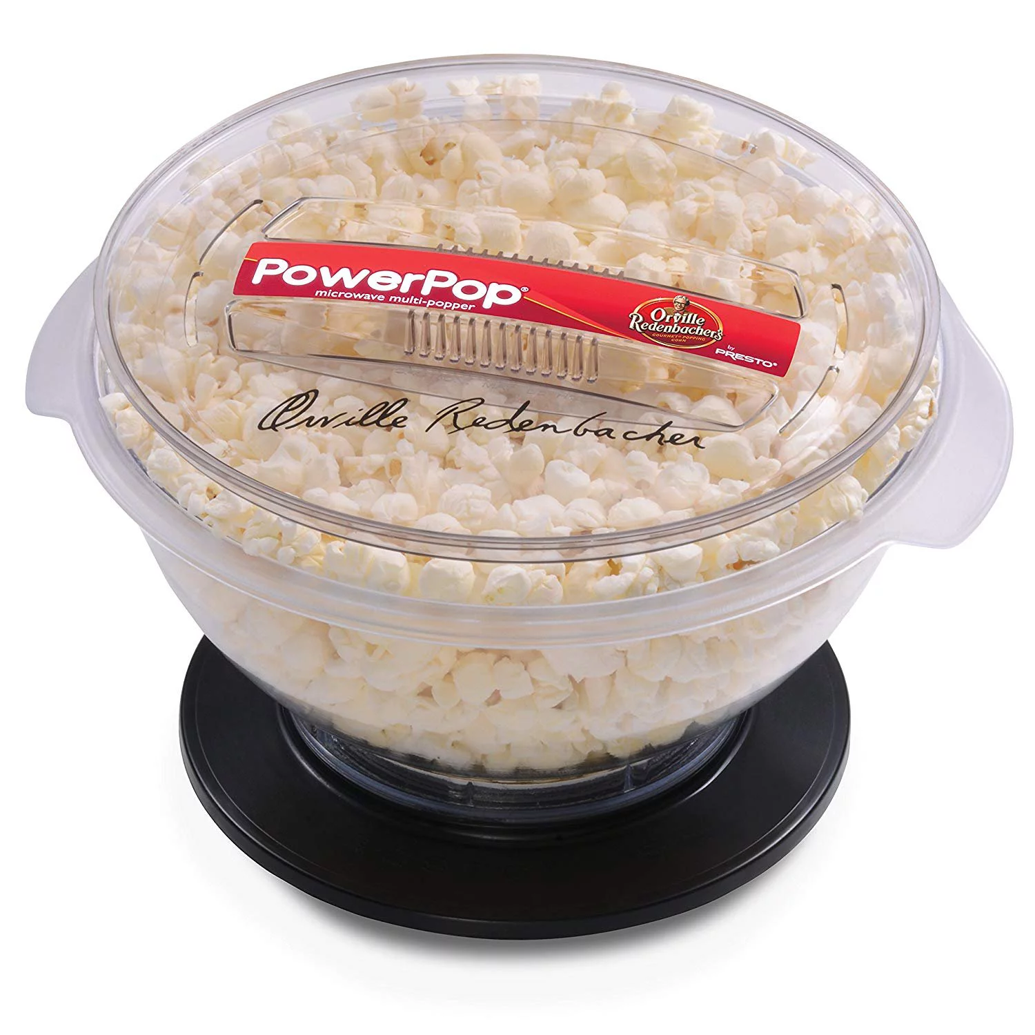 Presto 04830 PowerPop Microwave Multi-Popper, Black