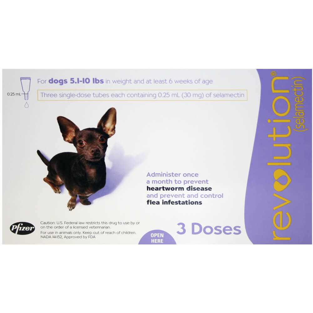 Revolution Dogs 5.1-10 lbs - Pet Supplies online store