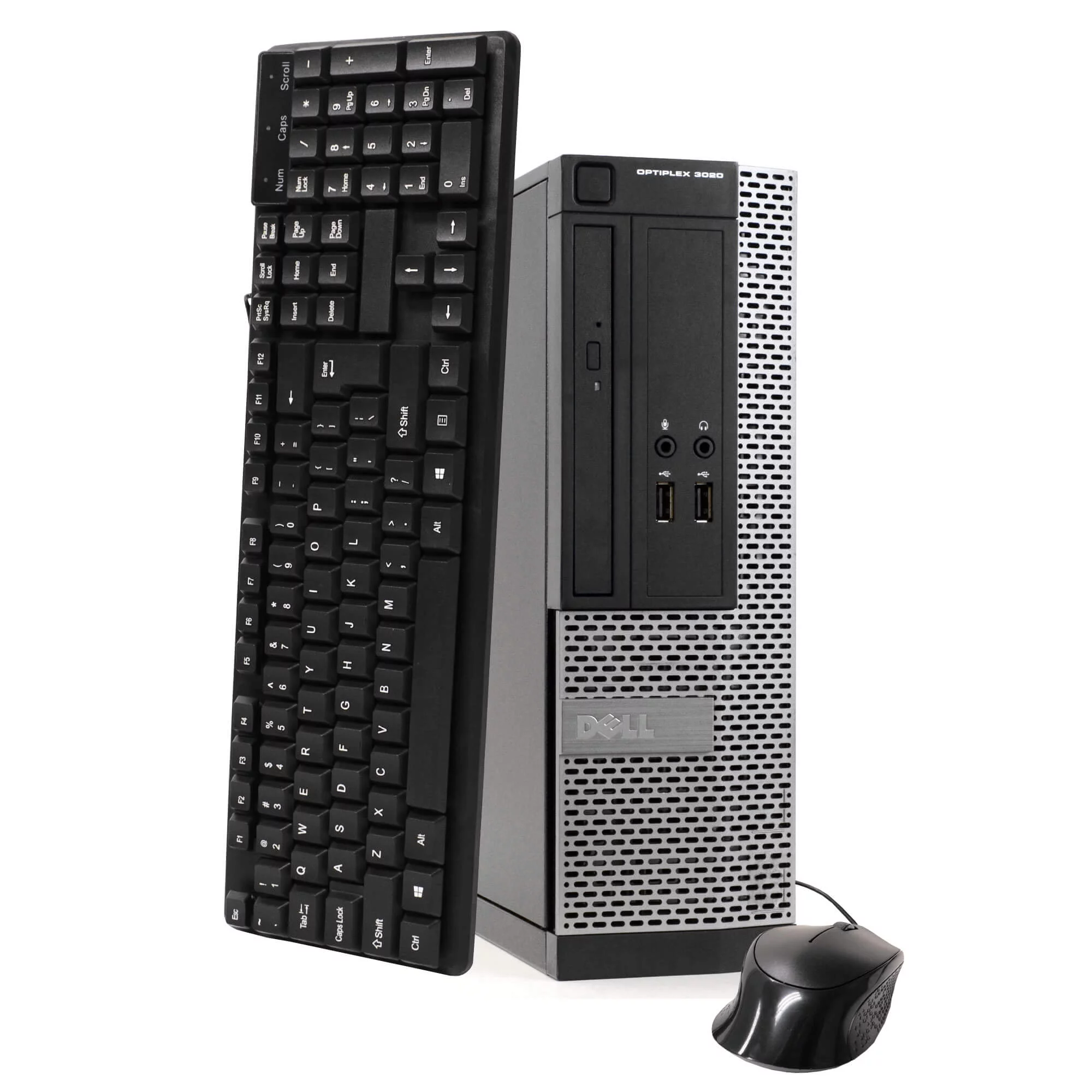 Restored Dell Optiplex 3020 Desktop Tower Computer, Intel Core i5, 16GB RAM, 2TB HD, DVD-ROM, Windows 10 Home, Black (Refurbished)