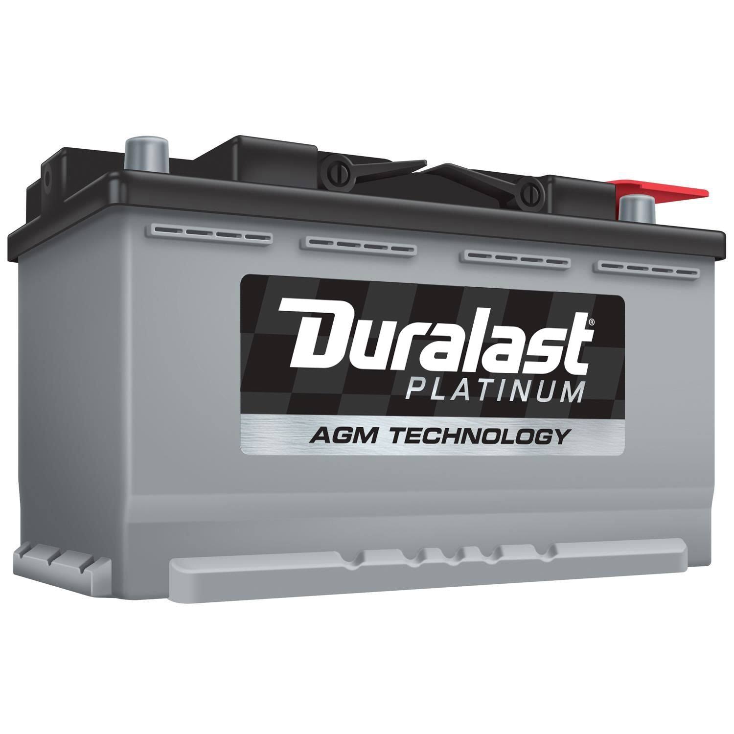Duralast Platinum Battery H7-AGM, Group Size 94R, 850 CCA