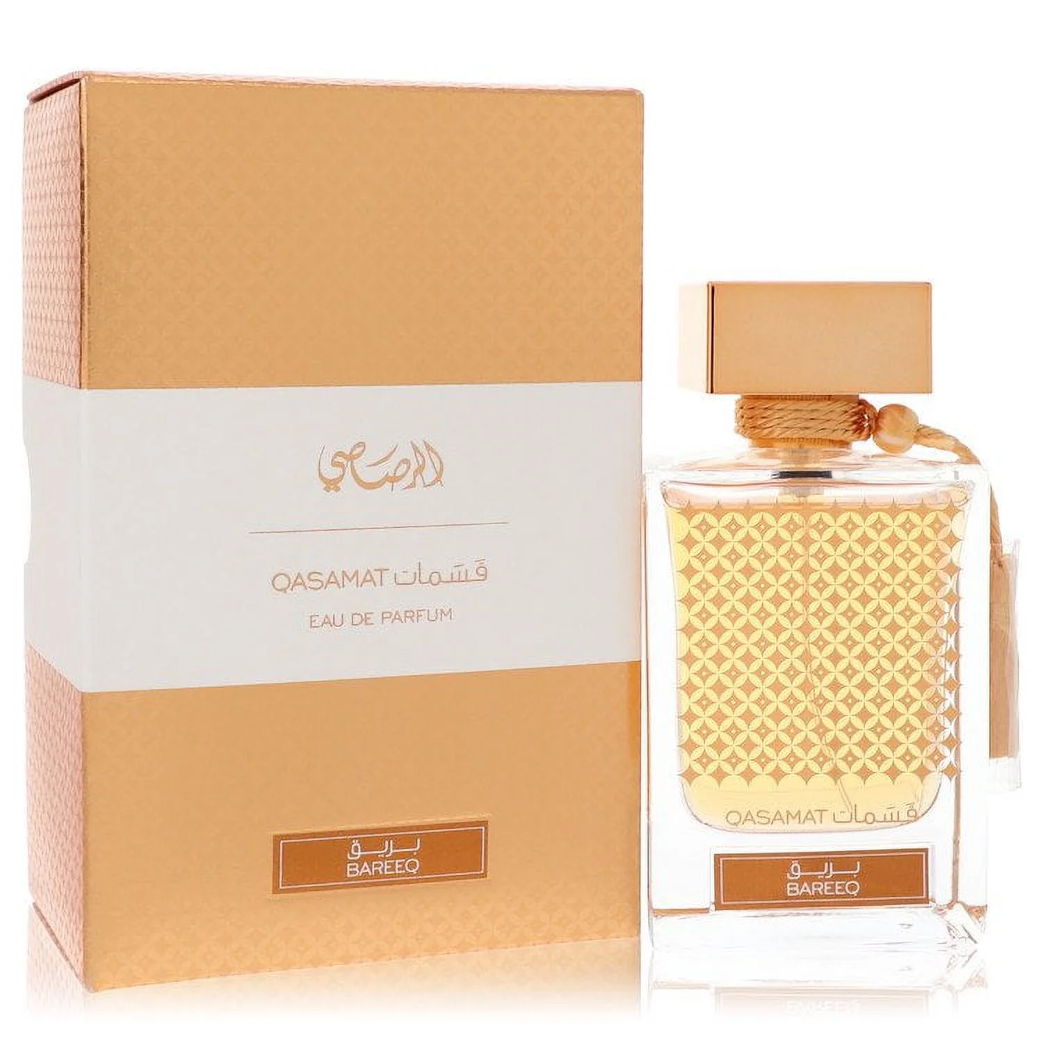 Rasasi Qasamat Bareeq by Rasasi Eau De Parfum Spray (Unisex) 2.2 oz for Female