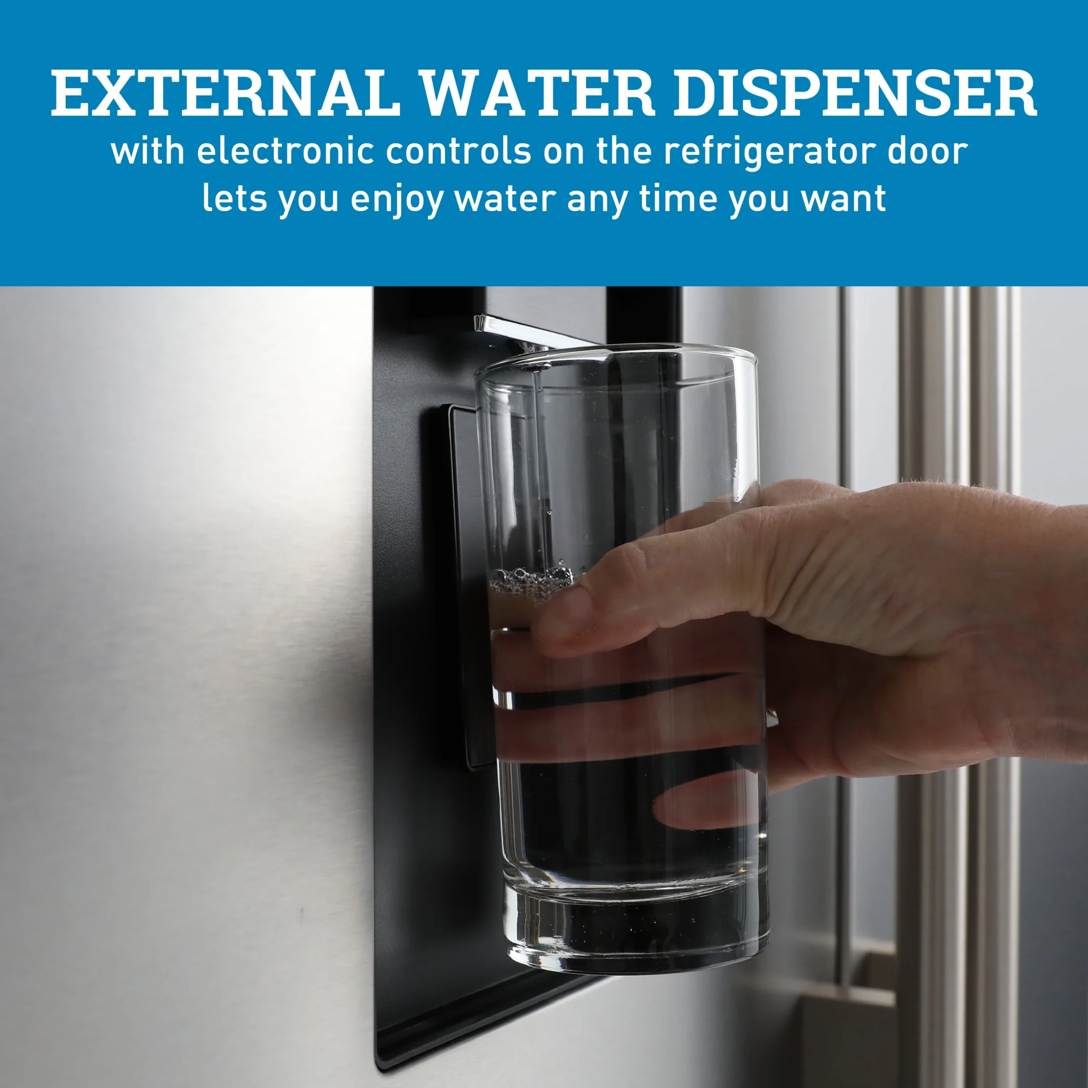 Avanti Refrigerator, 22.1 cu ft Capacity, in Stainless Steel (FFFD22IWR3S)