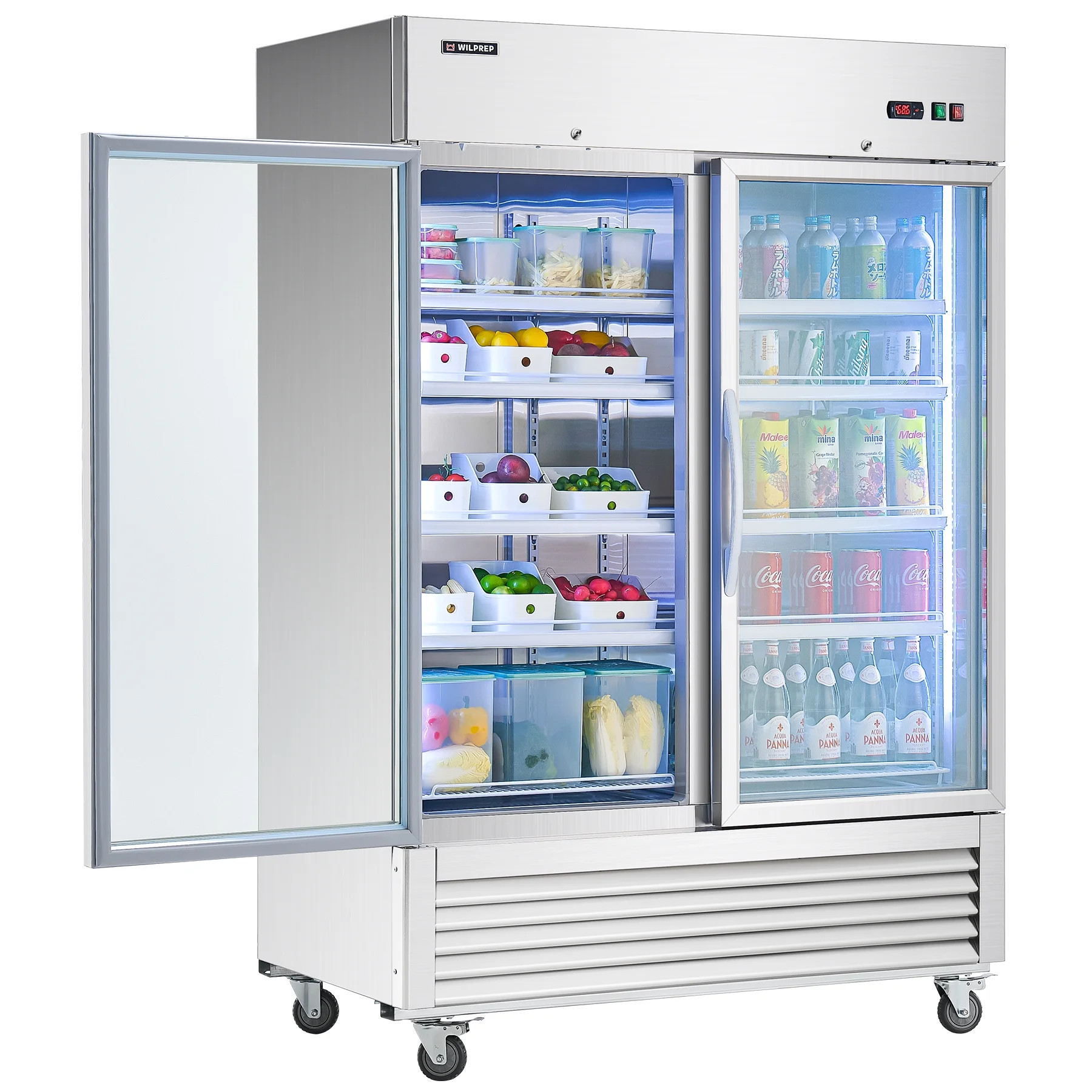 WILPREP Commercial Refrigerator, 54